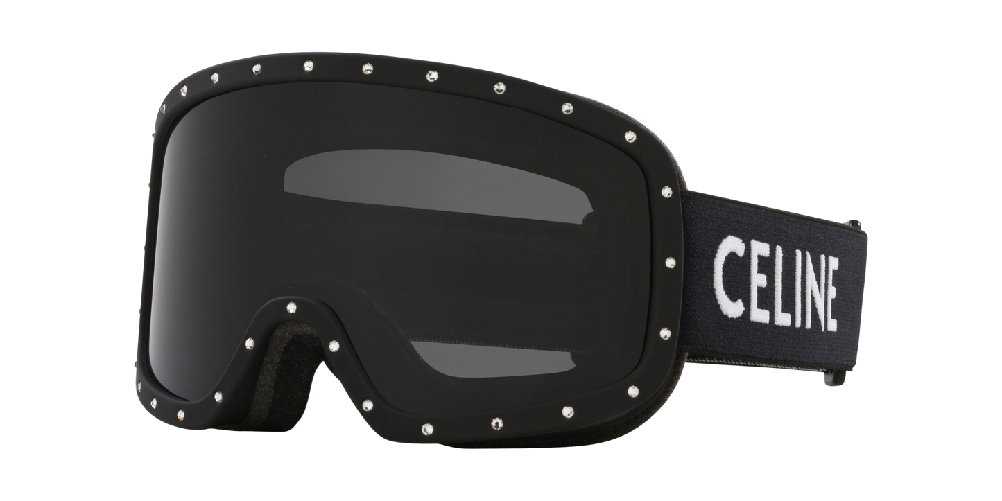 Celine Sunglasses Black Matte-Grey | CELINE Ski Mask Cl4196Us Black Matte-Grey