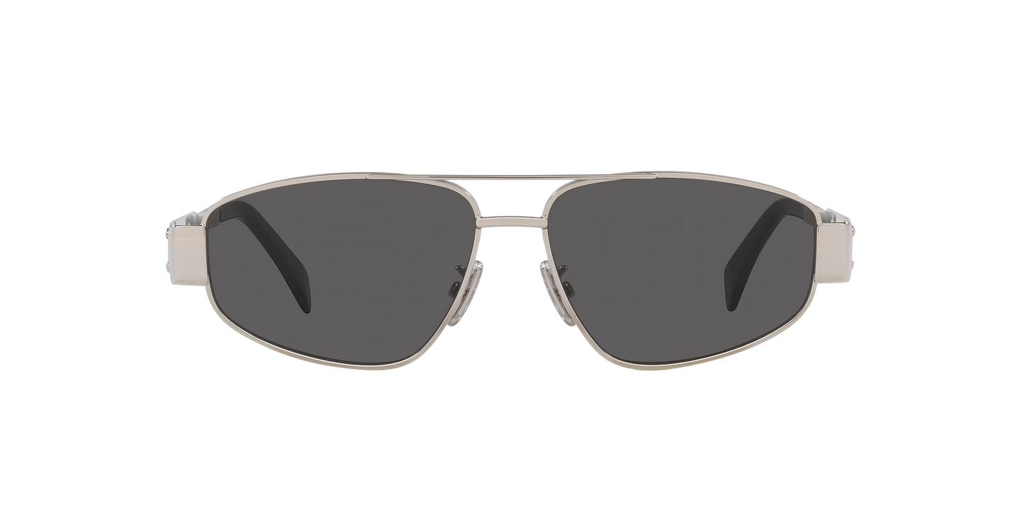 Celine Sunglasses Grey-Grey | CELINE Metal Triomphe Cl40281U Grey-Grey