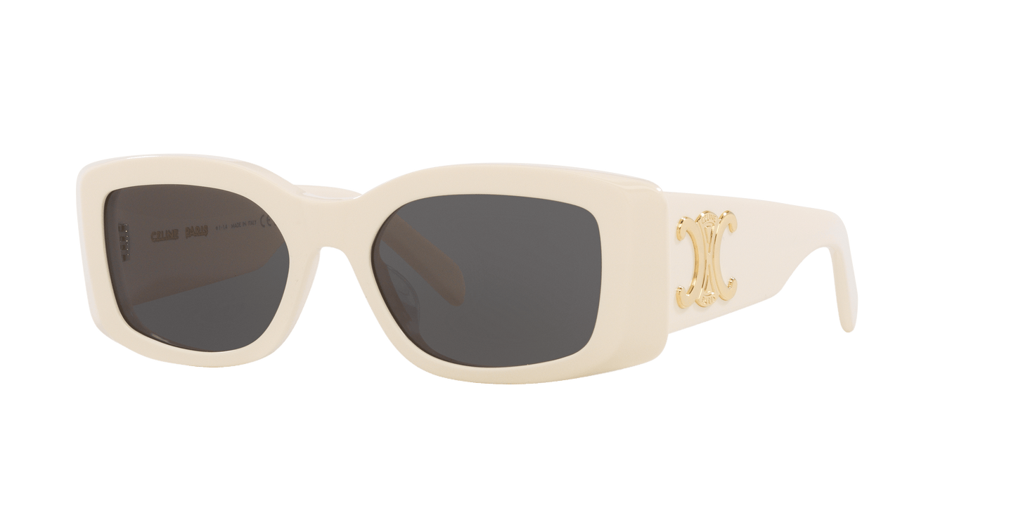 סלין משקפי שמש שנהב-אפור | CELINE Triomphe Cl40282U Ivory-Grey