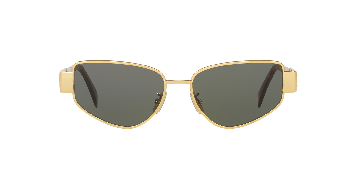 סלין משקפי שמש זהב-ירוק | CELINE CL40293U Gold-Green