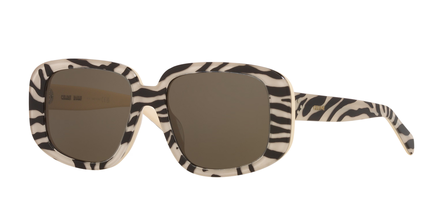 סלין משקפי שמש שחור-חום | CELINE CL40299U Black-Brown