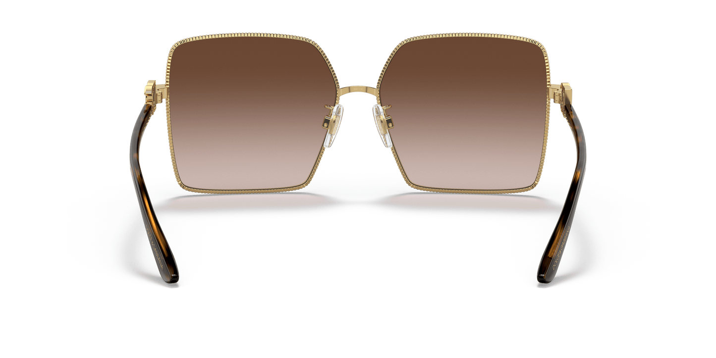 Dolce & Gabbana Sunglasses Gold Brown | Dolce&Gabbana DG2279 Gold-Gradient Brown