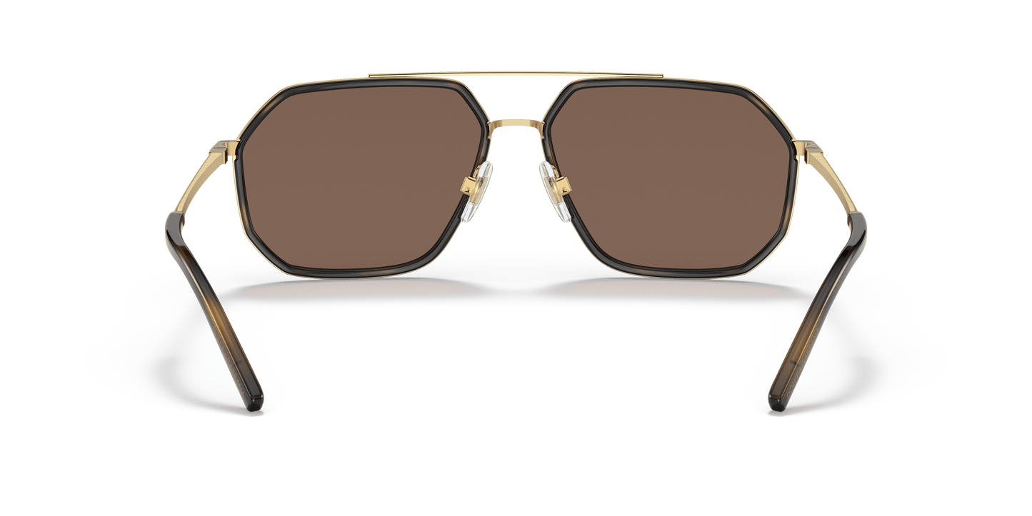 Dolce & Gabbana Sunglasses Gold/Havana-Dark Brown | Dolce&Gabbana DG2285 Gold/Havana-Dark Brown