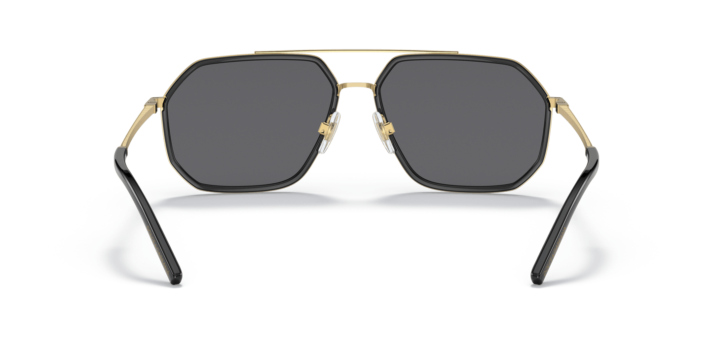 Dolce & Gabbana Sunglasses Gold/Black-Polar Grey | Dolce&Gabbana DG2285 Gold/Black-Polar Grey