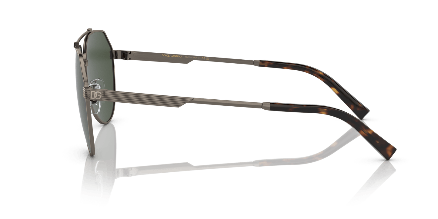 משקפי שמש דולצ'ה וגבאנה ברונזה-ירוק כהה | Dolce&Gabbana DG2288 Bronze-Dark Green Polar