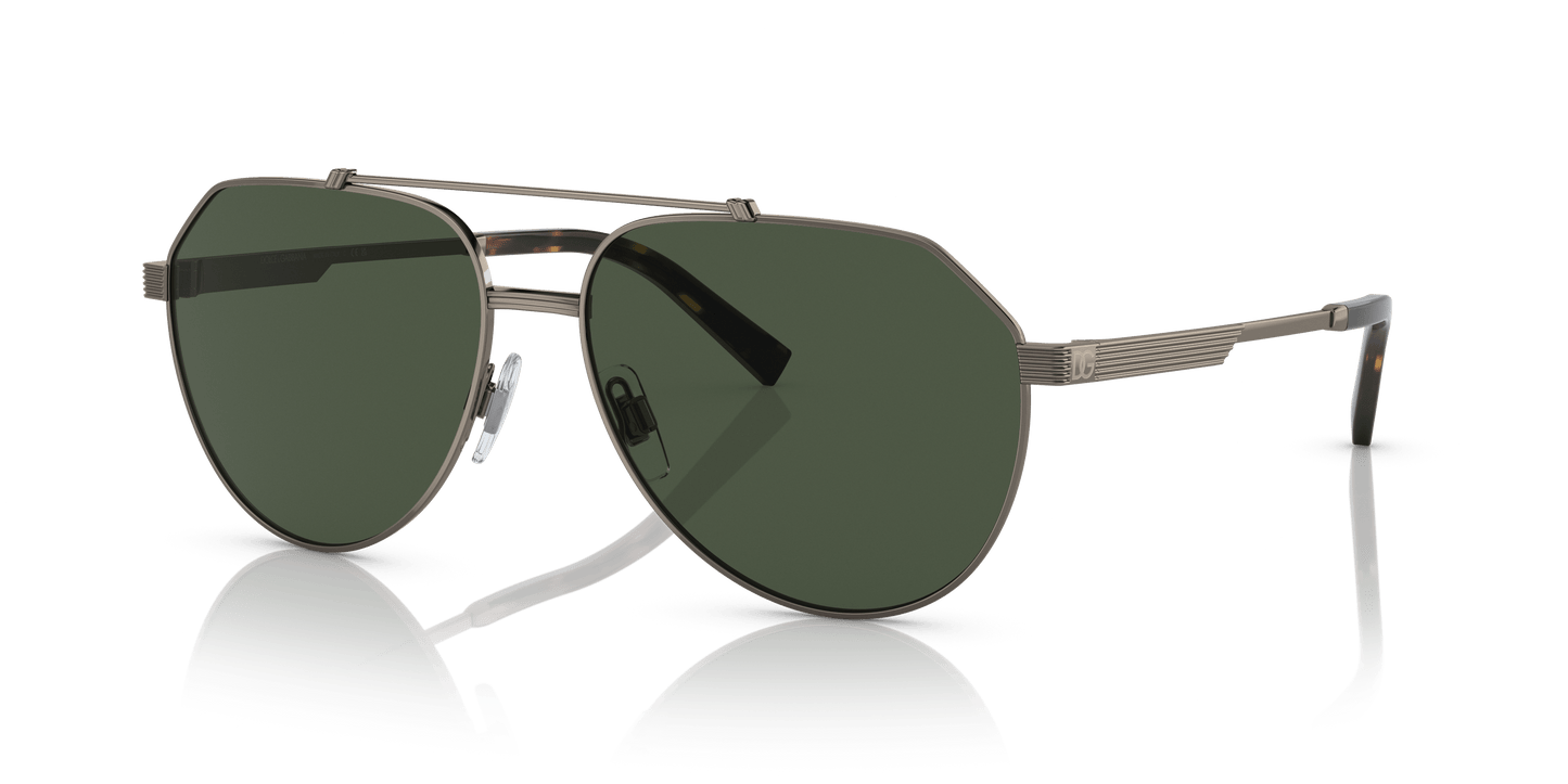 משקפי שמש דולצ'ה וגבאנה ברונזה-ירוק כהה | Dolce&Gabbana DG2288 Bronze-Dark Green Polar