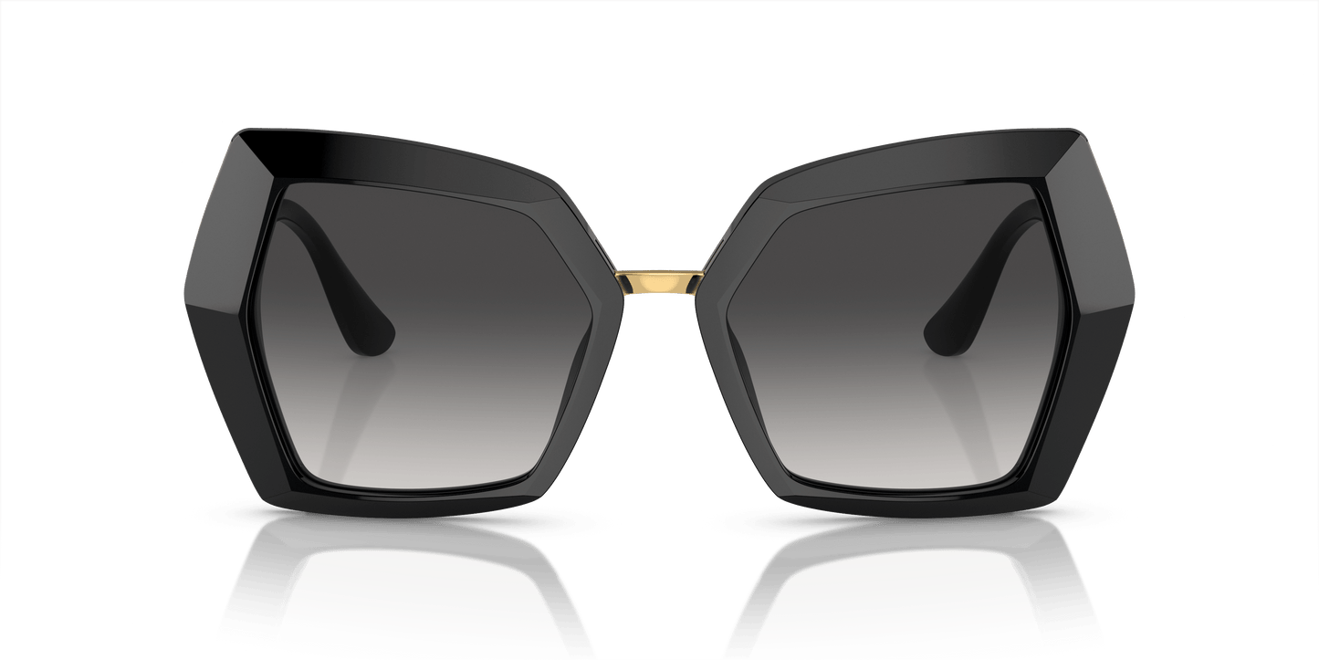 Dolce & Gabbana Sunglasses Black-Light Grey Gradient Black | Dolce&Gabbana DG4377 Black-Light Grey Gradient Black