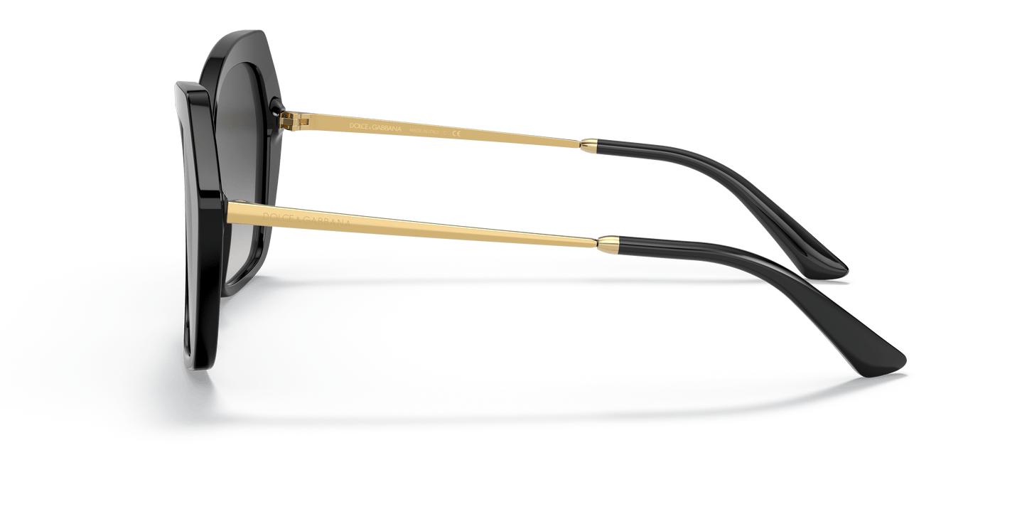 Dolce & Gabbana Sunglasses Black-Grey Gradient | Dolce&Gabbana DG4399 Black-Grey Gradient