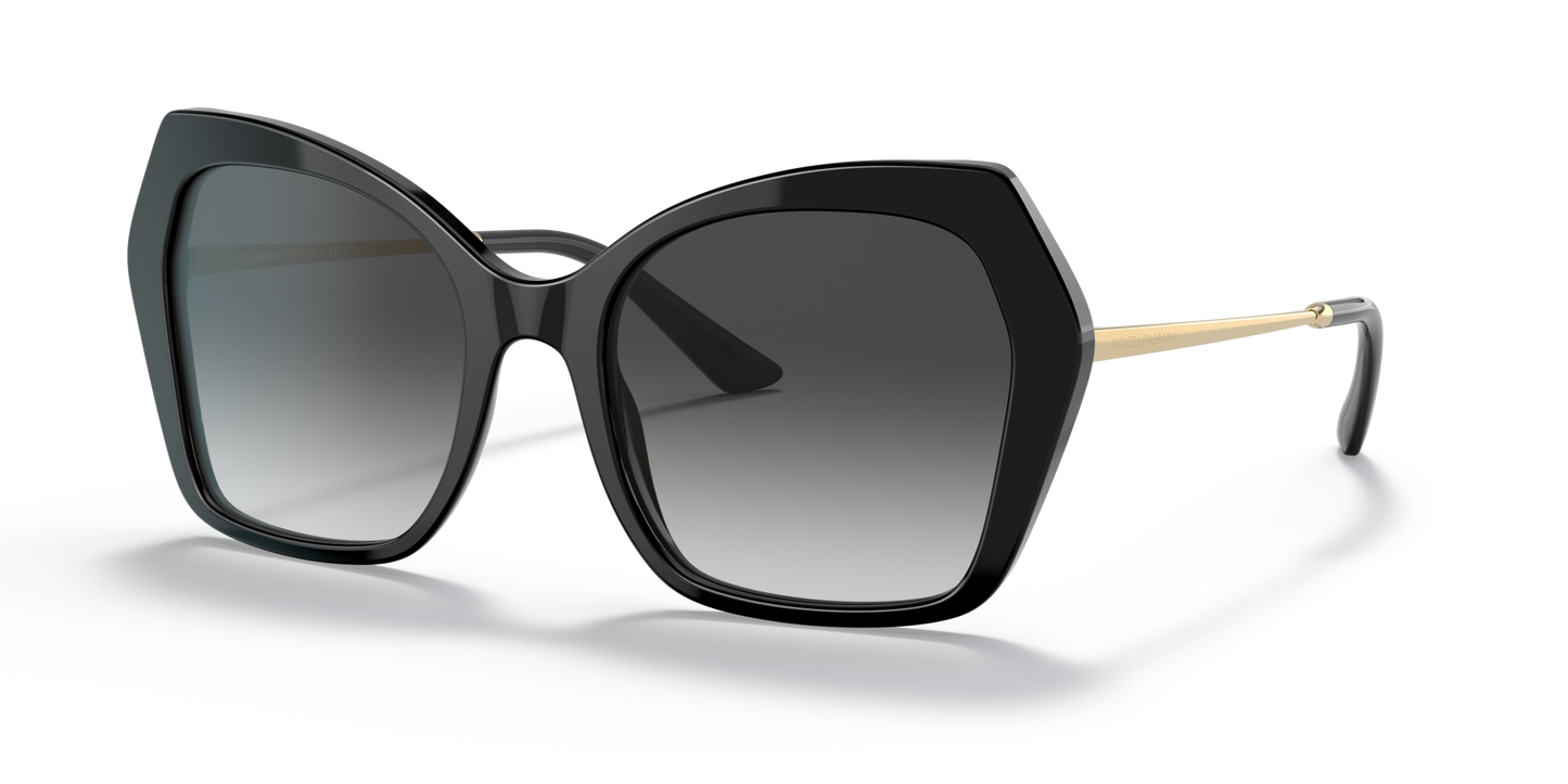 Dolce & Gabbana Sunglasses Black-Grey Gradient | Dolce&Gabbana DG4399 Black-Grey Gradient