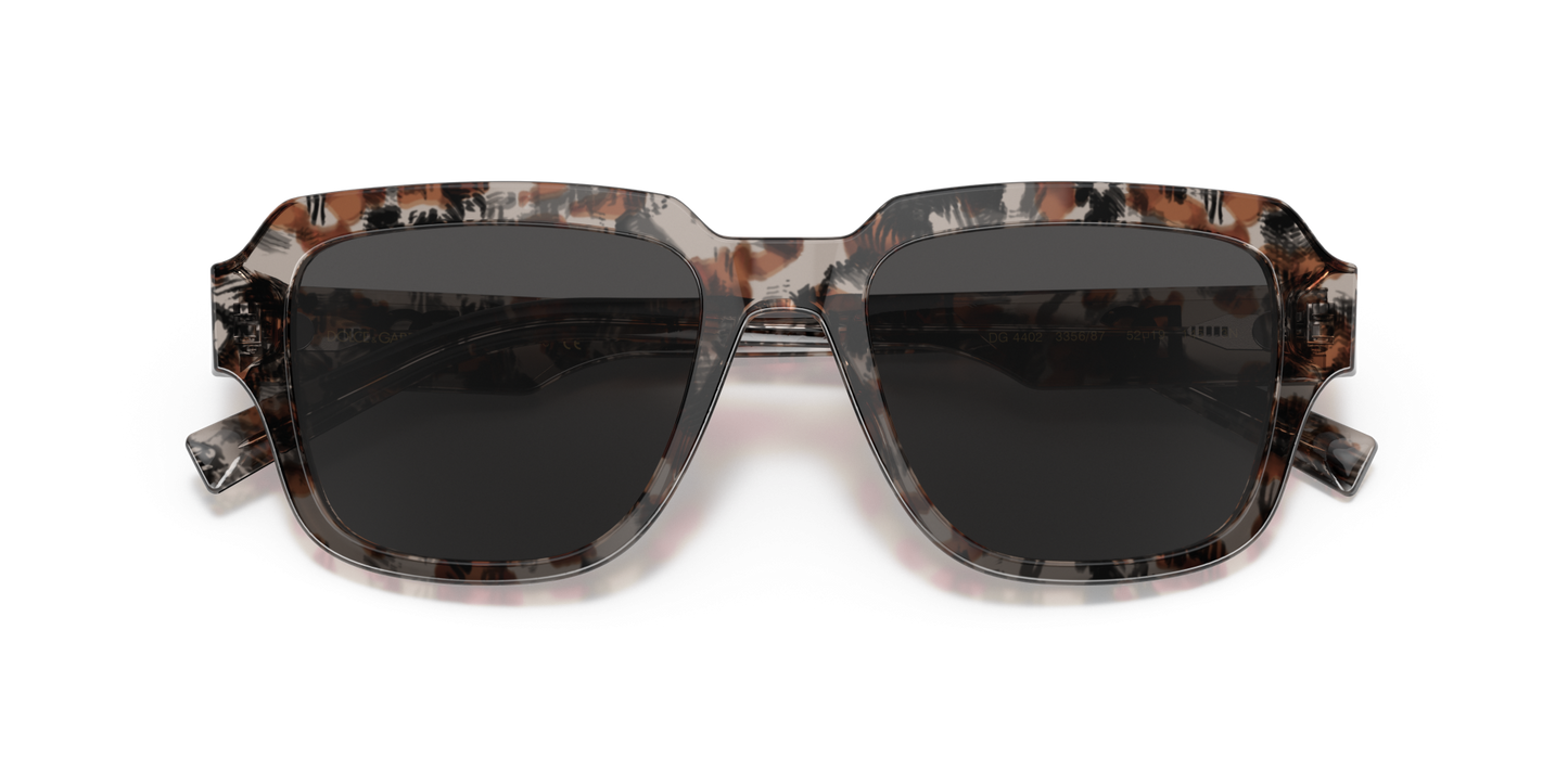 Dolce & Gabbana Sunglasses Grey Havana-Dark Grey | Dolce&Gabbana DG4402 Grey Havana-Dark Grey