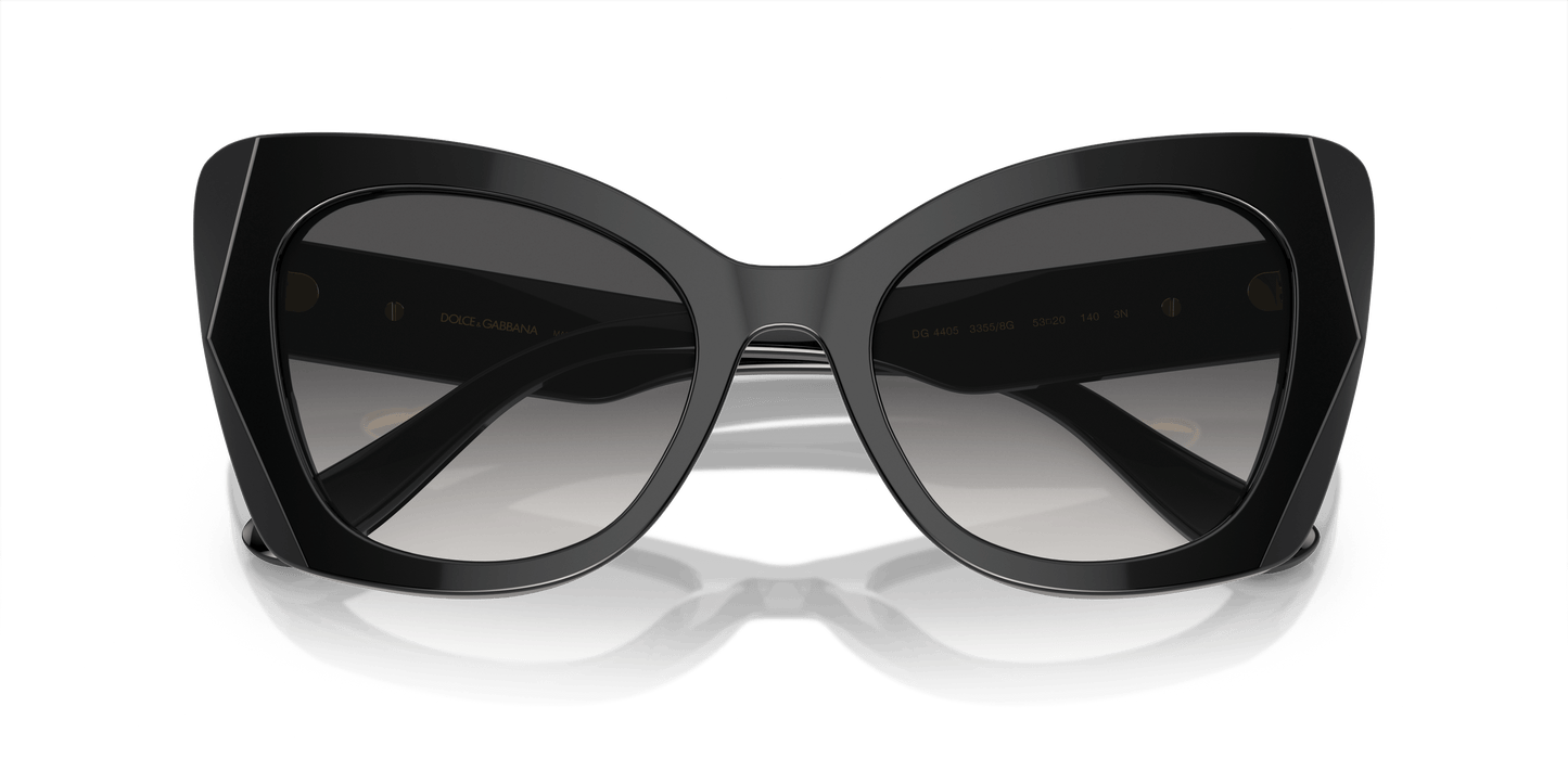 משקפי שמש דולצ'ה וגבאנה שחור-אפור שיפוע | Dolce&Gabbana DG4405 Black-Grey Gradient