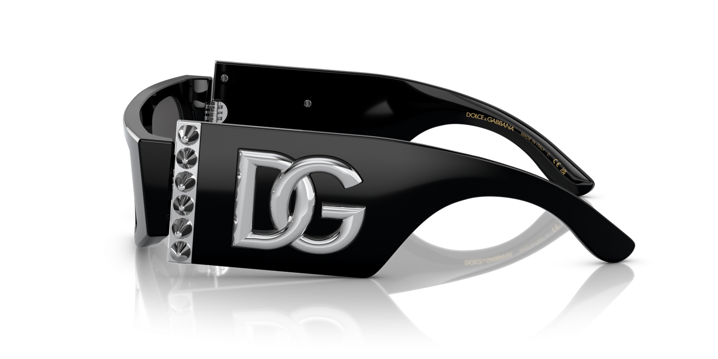 Dolce & Gabbana Sunglasses Black-Dark Grey | Dolce&Gabbana DG4412 Black-Dark Grey
