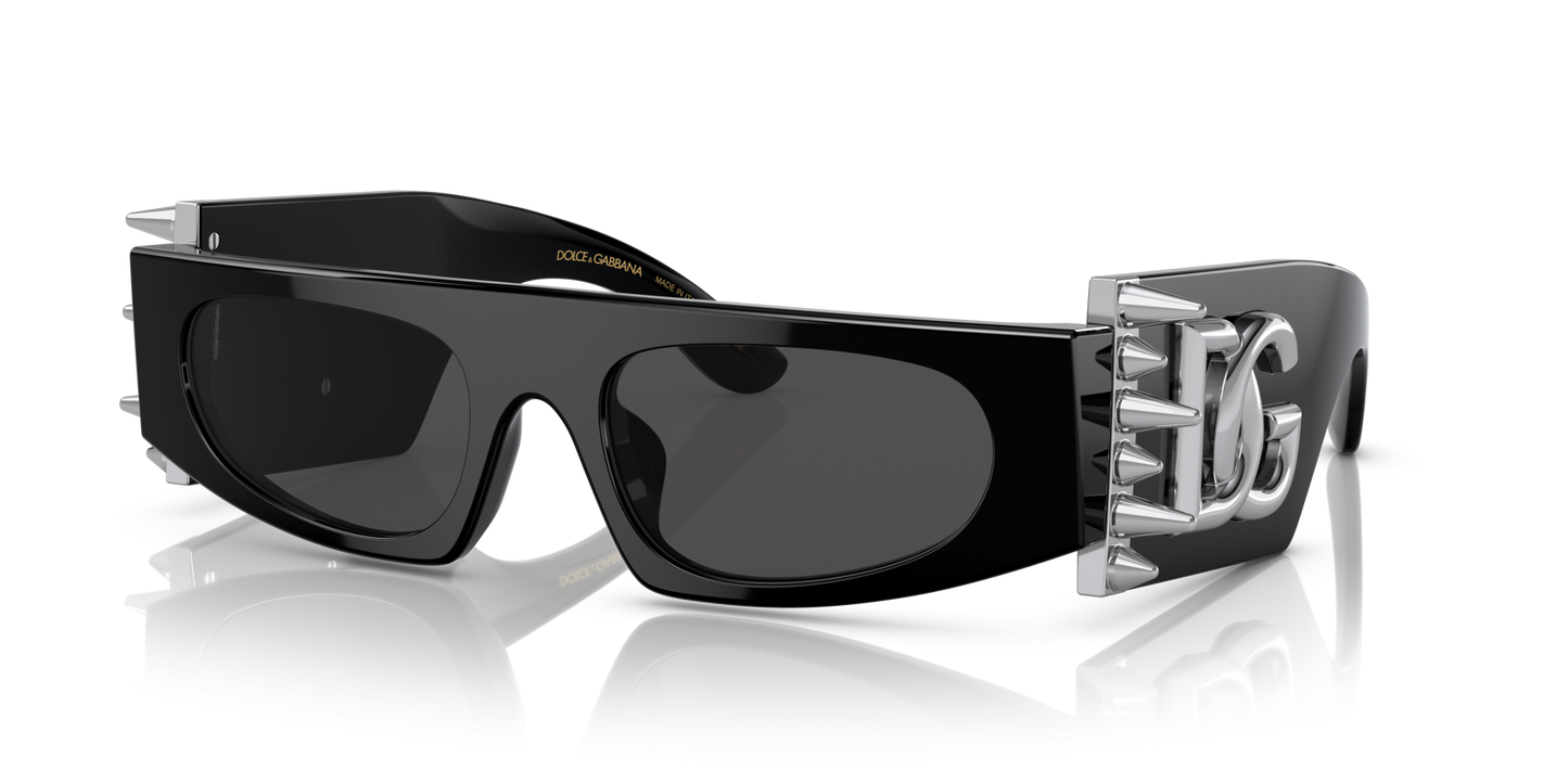 Dolce & Gabbana Sunglasses Black-Dark Grey | Dolce&Gabbana DG4412 Black-Dark Grey