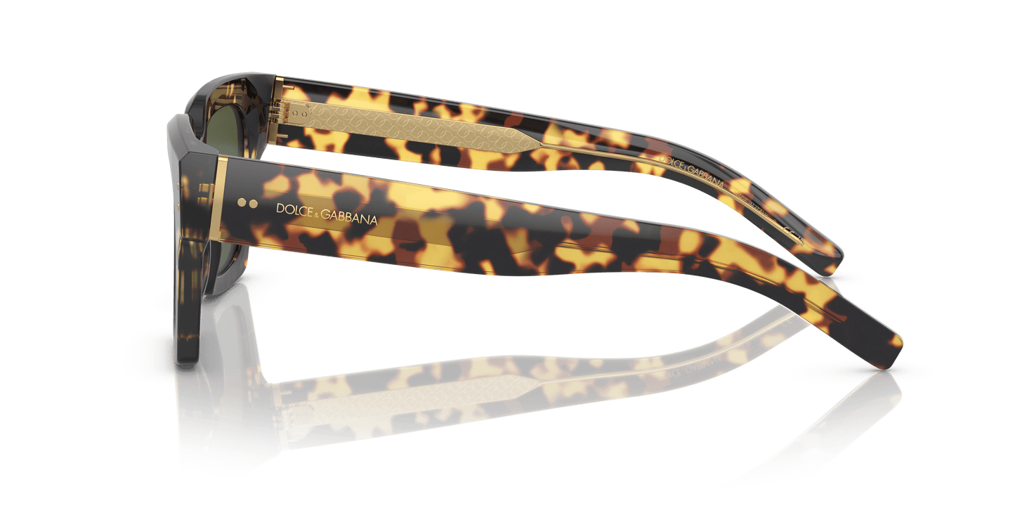 Dolce & Gabbana Sunglasses Yellow Havana/Crystal-Green | Dolce&Gabbana DG4413 Yellow Havana/Crystal-Green