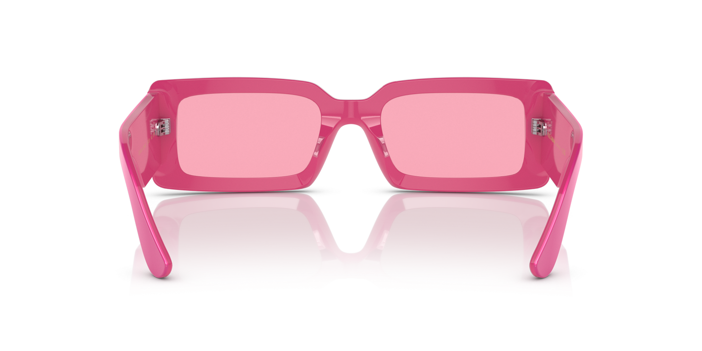Dolce & Gabbana DG4416 Metallic Pink-Pink Mirror Silver Sunglasses