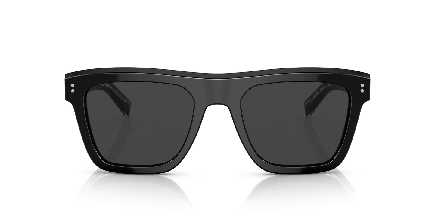 משקפי שמש דולצ'ה וגבאנה שחור-אפור כהה | Dolce&Gabbana DG4420 Black-Dark Grey
