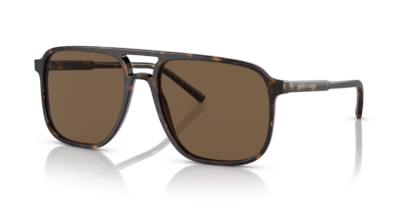 משקפי שמש דולצ'ה וגבאנה הוואנה-חום כהה | Dolce&Gabbana DG4423 Havana-Dark Brown