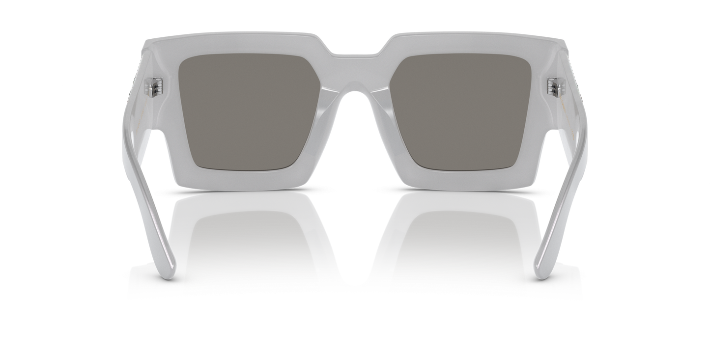 Dolce & Gabbana DG4426B Metallic Grey-Light Grey Mirror Silver Sunglasses