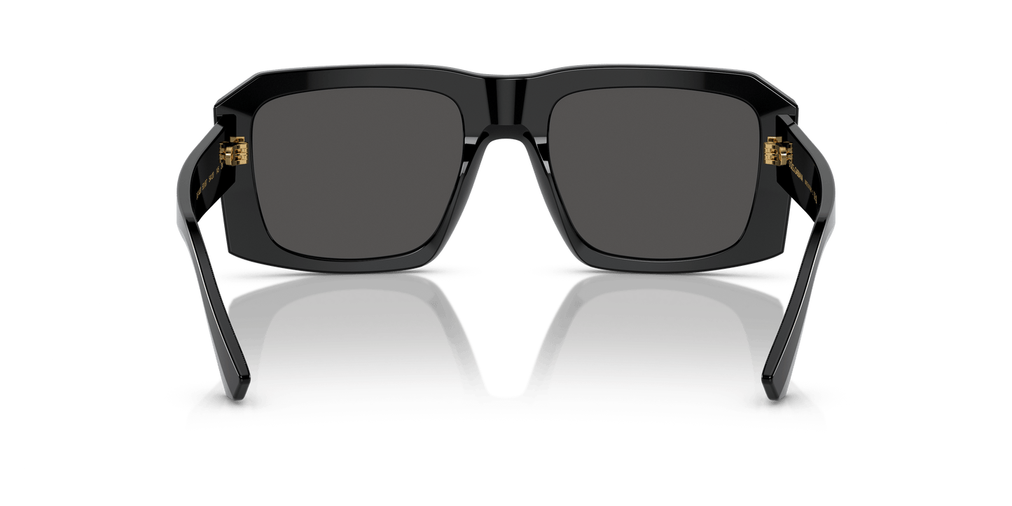משקפי שמש דולצ'ה וגבאנה שחור-אפור כהה | Dolce&Gabbana DG4430 Black-Dark Grey