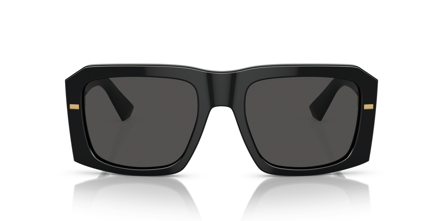 משקפי שמש דולצ'ה וגבאנה שחור-אפור כהה | Dolce&Gabbana DG4430 Black-Dark Grey