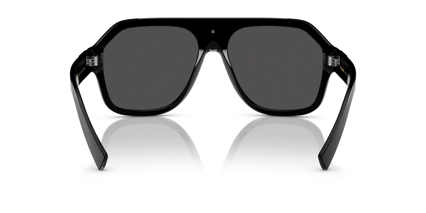 Dolce & Gabbana Sunglasses Black-Dark Grey | Dolce&Gabbana DG4433 Black-Dark Grey