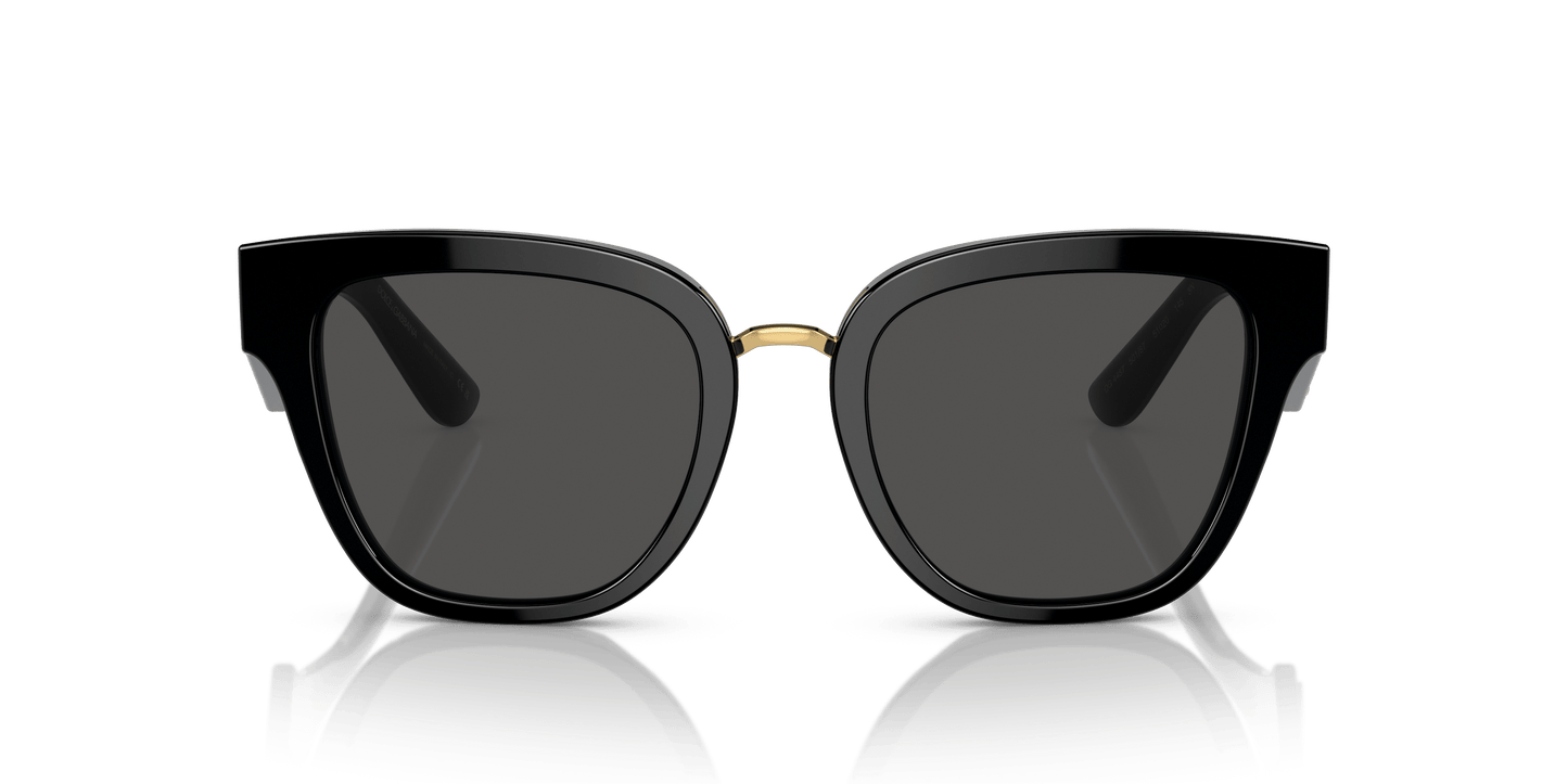 משקפי שמש דולצ'ה וגבאנה שחור-אפור כהה | Dolce&Gabbana DG4437 Black-Dark Grey