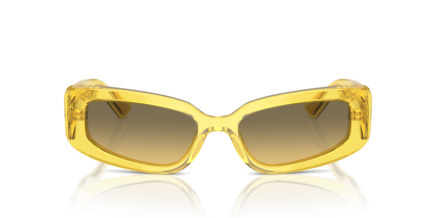 Dolce & Gabbana Sunglasses Transparent Yellow-Yellow Gradient Grey | Dolce&Gabbana DG4445 Transparent Yellow-Yellow Gradient Grey
