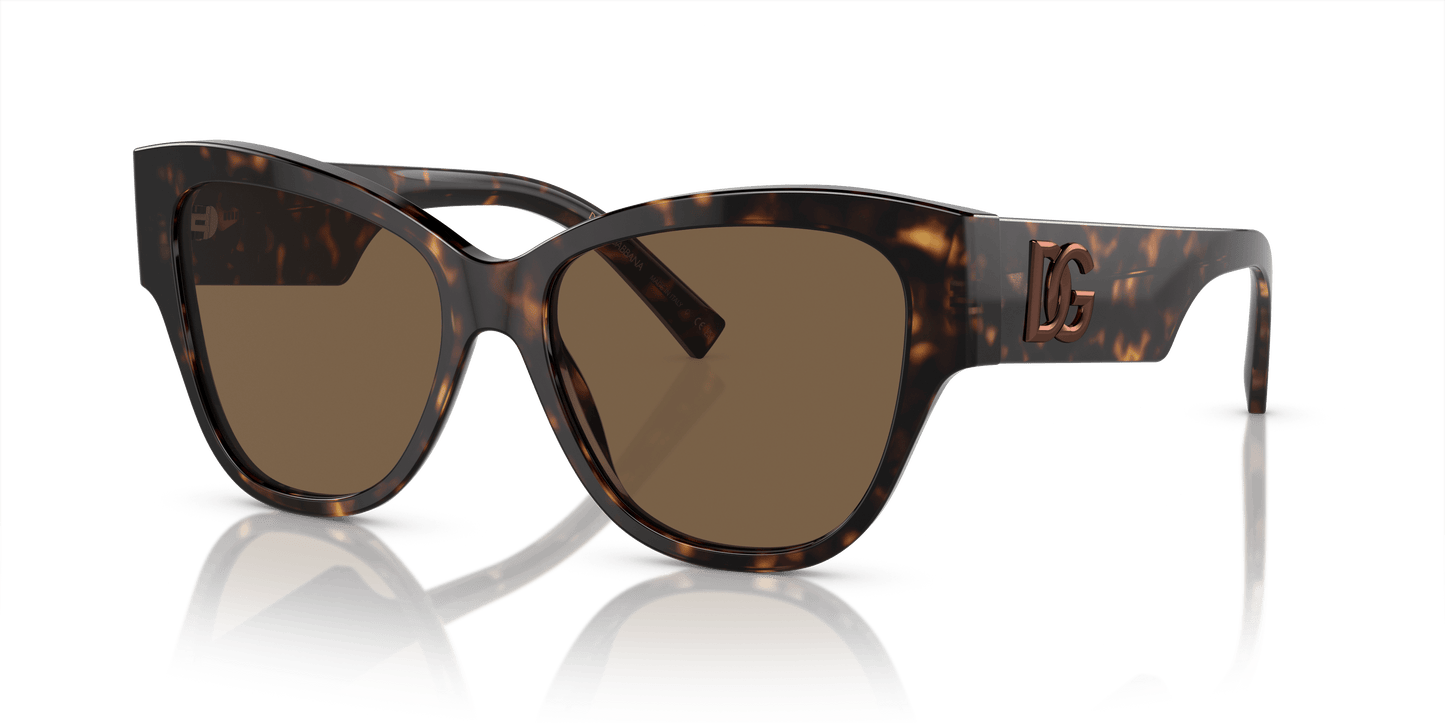 משקפי שמש דולצ'ה וגבאנה הוואנה-חום כהה | Dolce&Gabbana DG4449 Havana-Dark Brown
