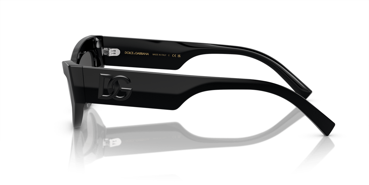 Dolce & Gabbana DG4450 Black-Dark Grey Sunglasses