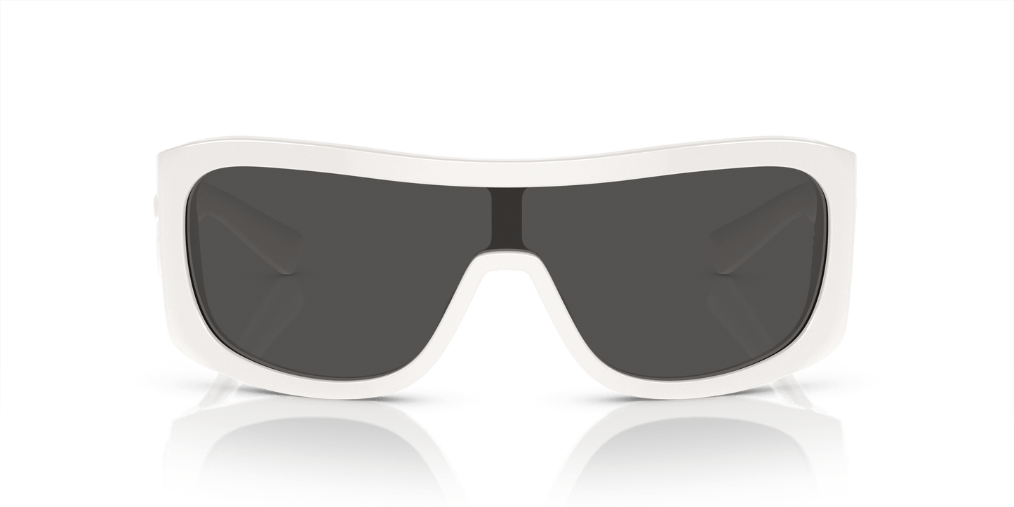 משקפי שמש דולצ'ה וגבאנה לבן-אפור כהה | Dolce&Gabbana DG4454 White-Dark Grey
