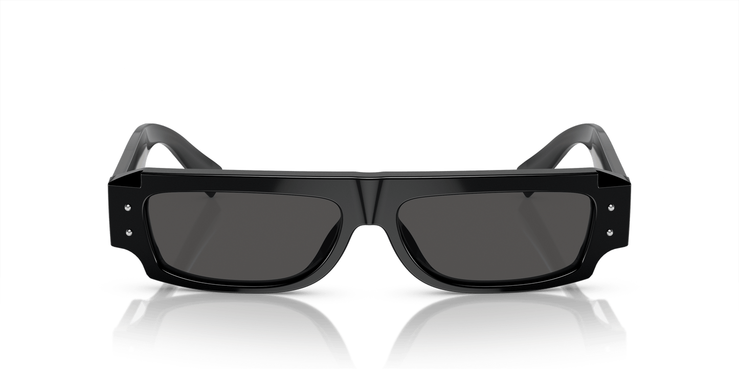 משקפי שמש דולצ'ה וגבאנה שחור-אפור כהה | Dolce&Gabbana DG4458 Black-Dark Grey