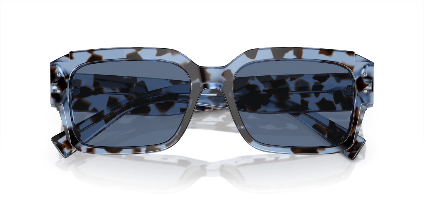 Dolce & Gabbana Sunglasses Havana Blue-Dark Blue | Dolce&Gabbana DG4460 Havana Blue-Dark Blue
