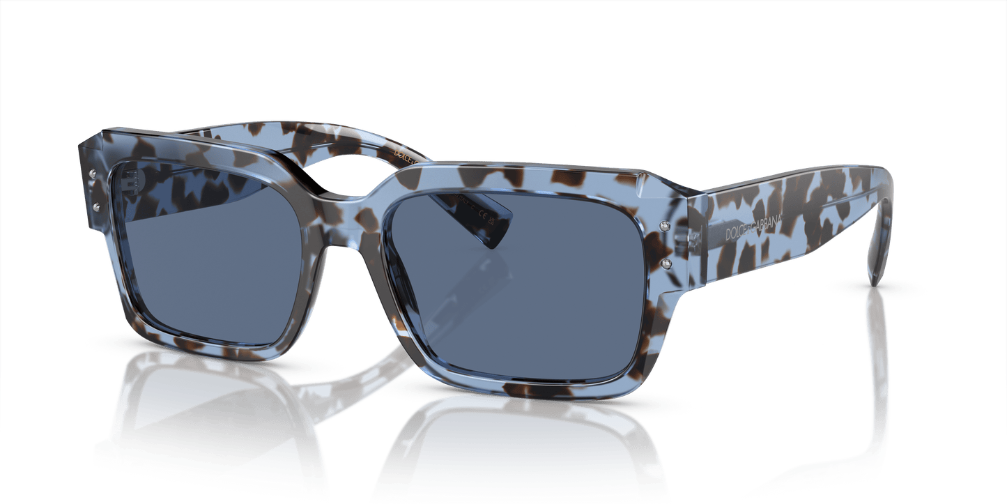 Dolce & Gabbana Sunglasses Havana Blue-Dark Blue | Dolce&Gabbana DG4460 Havana Blue-Dark Blue