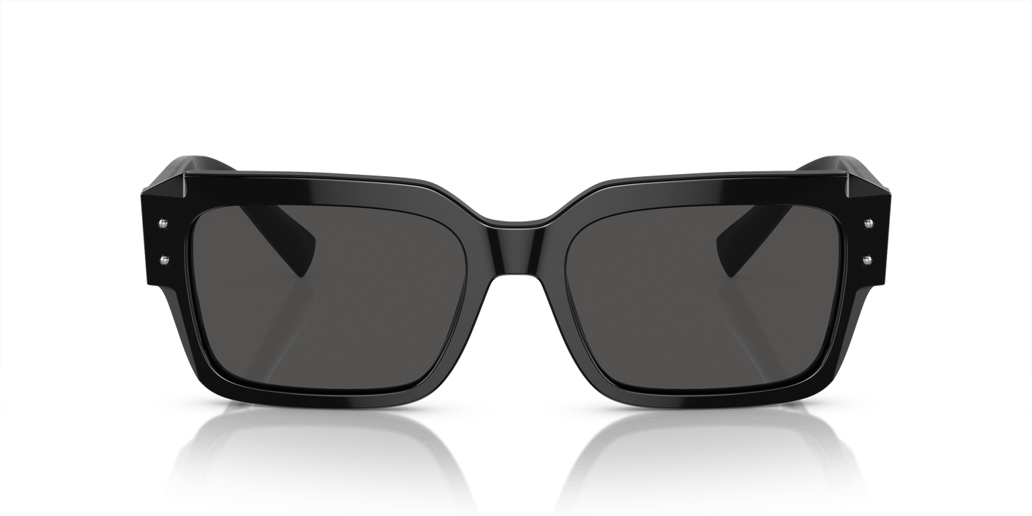 משקפי שמש דולצ'ה וגבאנה שחור-אפור כהה | Dolce&Gabbana DG4460 Black-Dark Grey