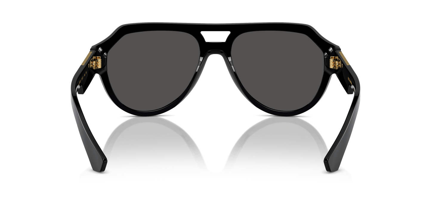 Dolce & Gabbana Sunglasses Black-Dark Grey | Dolce&Gabbana DG4466 Black-Dark Grey