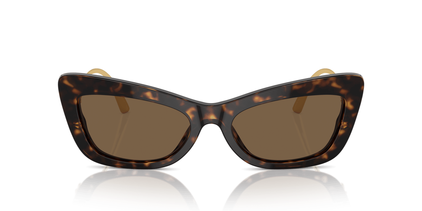 משקפי שמש דולצ'ה וגבאנה הוואנה-חום כהה | Dolce&Gabbana DG4467B Havana-Dark Brown