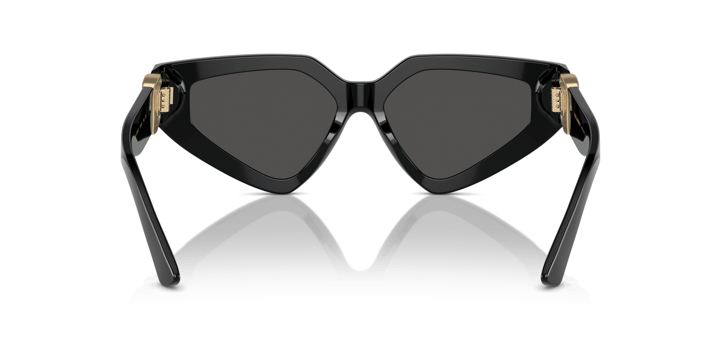 משקפי שמש דולצ'ה וגבאנה שחור-אפור כהה | Dolce&Gabbana DG4469 Black-Dark Grey