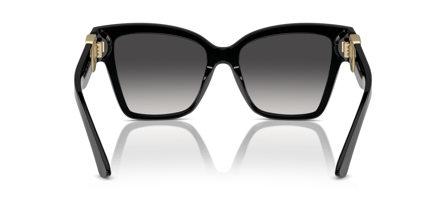 משקפי שמש דולצ'ה וגבאנה שחור-אפור כהה | Dolce&Gabbana DG4470 Black-Dark Grey