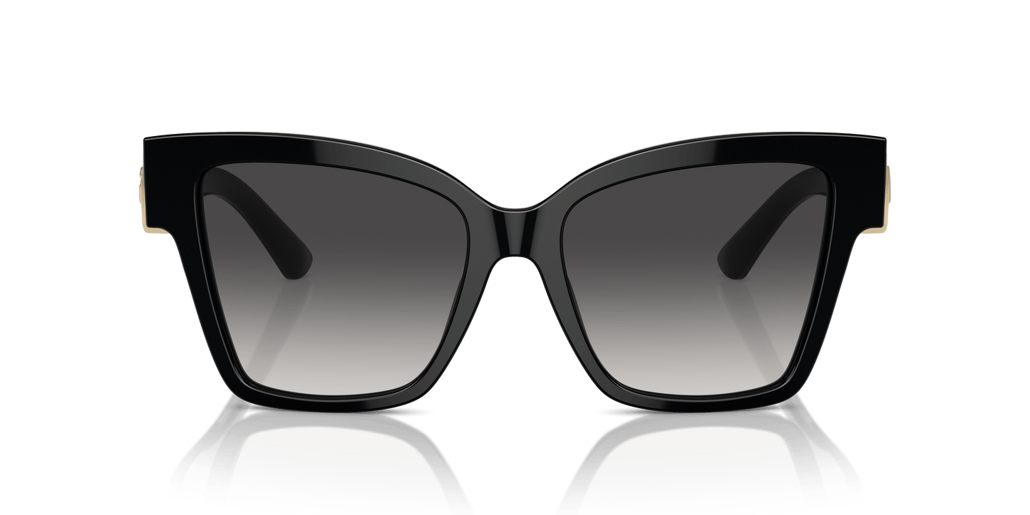 משקפי שמש דולצ'ה וגבאנה שחור-אפור כהה | Dolce&Gabbana DG4470 Black-Dark Grey