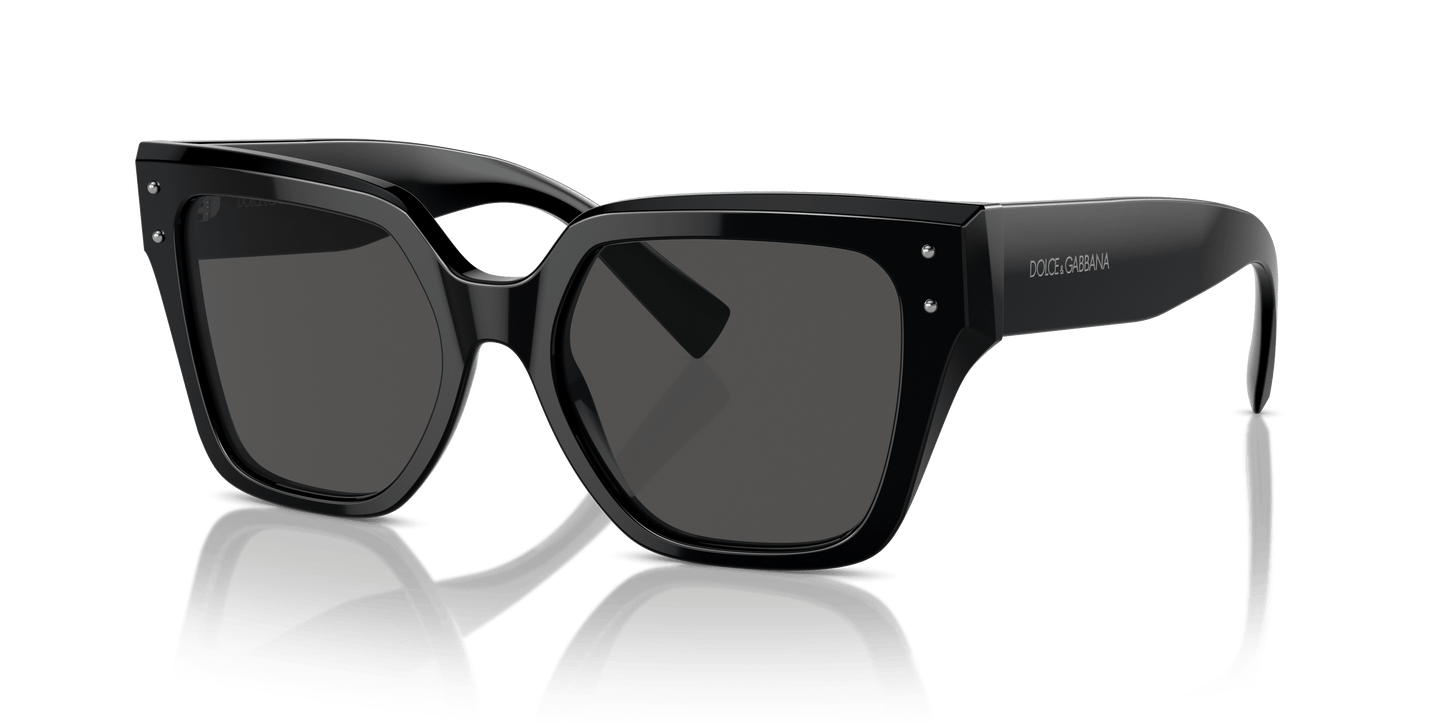 משקפי שמש דולצ'ה וגבאנה שחור-אפור כהה | Dolce&Gabbana DG4471 Black-Dark Grey