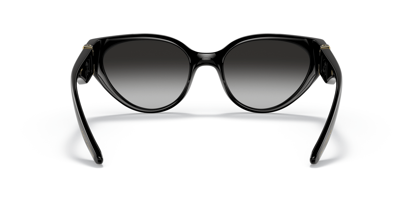 משקפי שמש של דולצ'ה וגבאנה בצבע שחור אפור | Dolce&Gabbana DG6146 Black-Gradient Grey