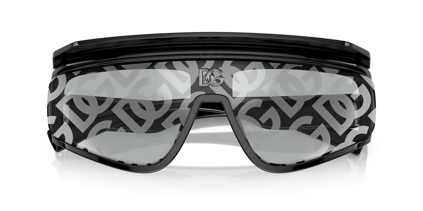 משקפי שמש דולצ'ה וגבאנה שחור-אפור בהיר | Dolce&Gabbana DG6177 Black-Light Grey