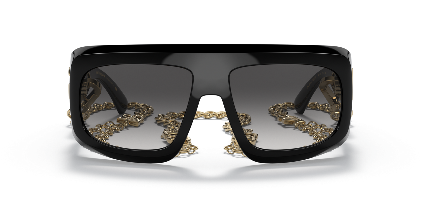Dolce & Gabbana Sunglasses Black-Grey Gradient | Dolce&Gabbana DG6178 Black-Grey Gradient