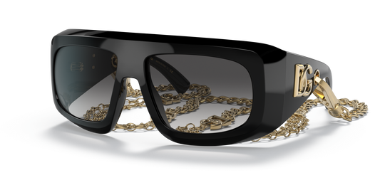 משקפי שמש דולצ'ה וגבאנה שחור-אפור שיפוע | Dolce&Gabbana DG6178 Black-Grey Gradient