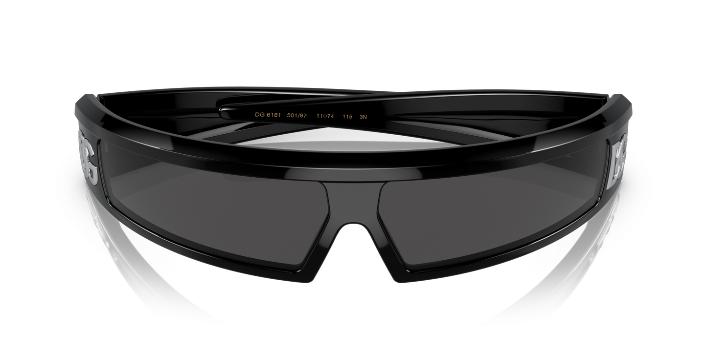 Dolce & Gabbana Sunglasses Black-Dark Grey | Dolce&Gabbana DG6181 Black-Dark Grey