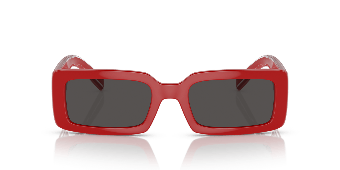 Dolce & Gabbana Sunglasses Red-Dark Grey | Dolce&Gabbana DG6187 Red-Dark Grey