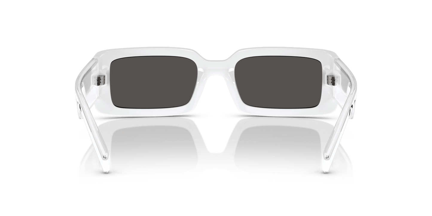 משקפי שמש דולצ'ה וגבאנה לבן-אפור כהה | Dolce&Gabbana DG6187 White-Dark Grey