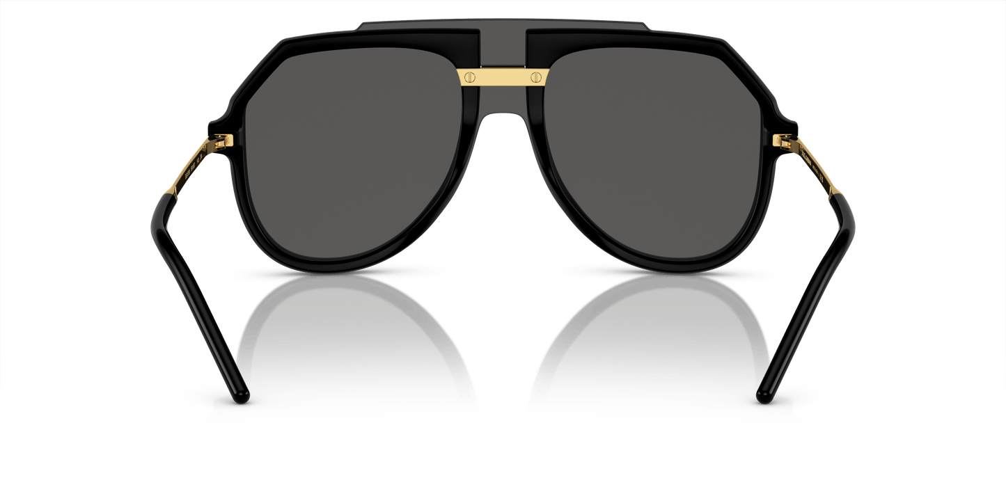 Dolce & Gabbana Sunglasses Black-Dark Grey | Dolce&Gabbana DG6195 Black-Dark Grey