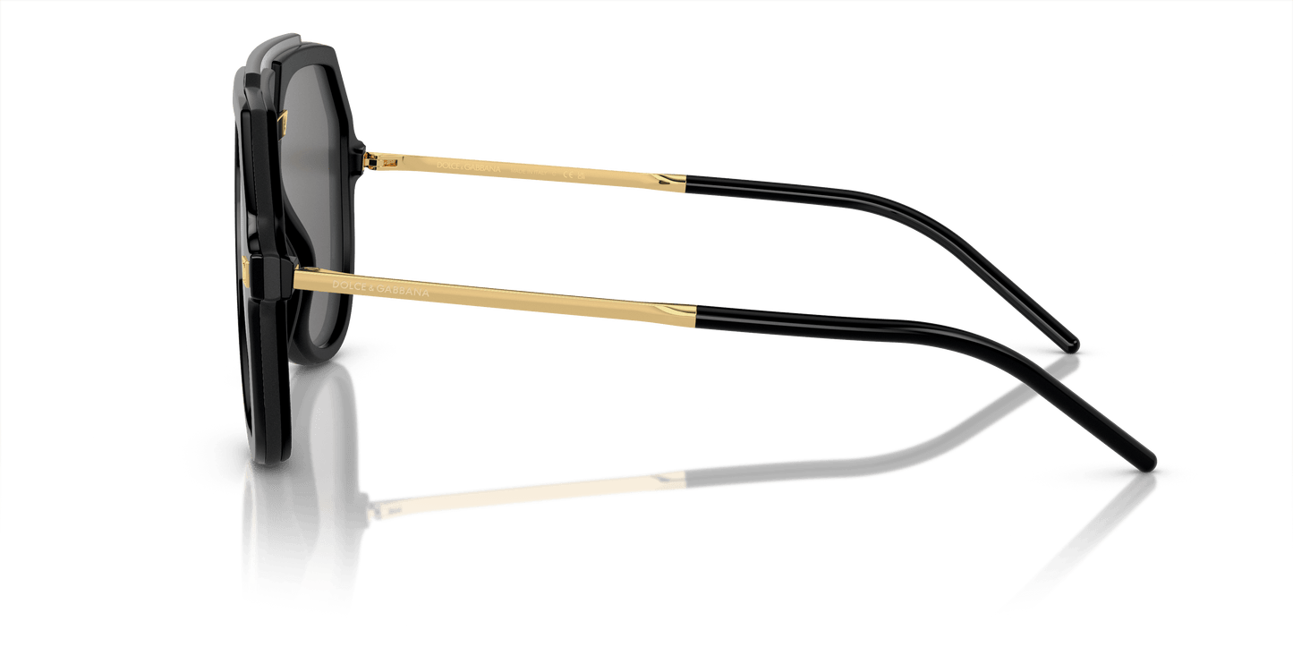 Dolce & Gabbana Sunglasses Black-Dark Grey | Dolce&Gabbana DG6195 Black-Dark Grey