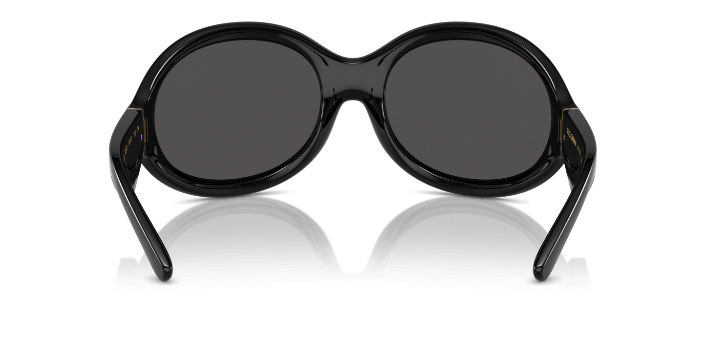 משקפי שמש דולצ'ה וגבאנה שחור-אפור כהה | Dolce&Gabbana DG6201 Black-Dark Grey